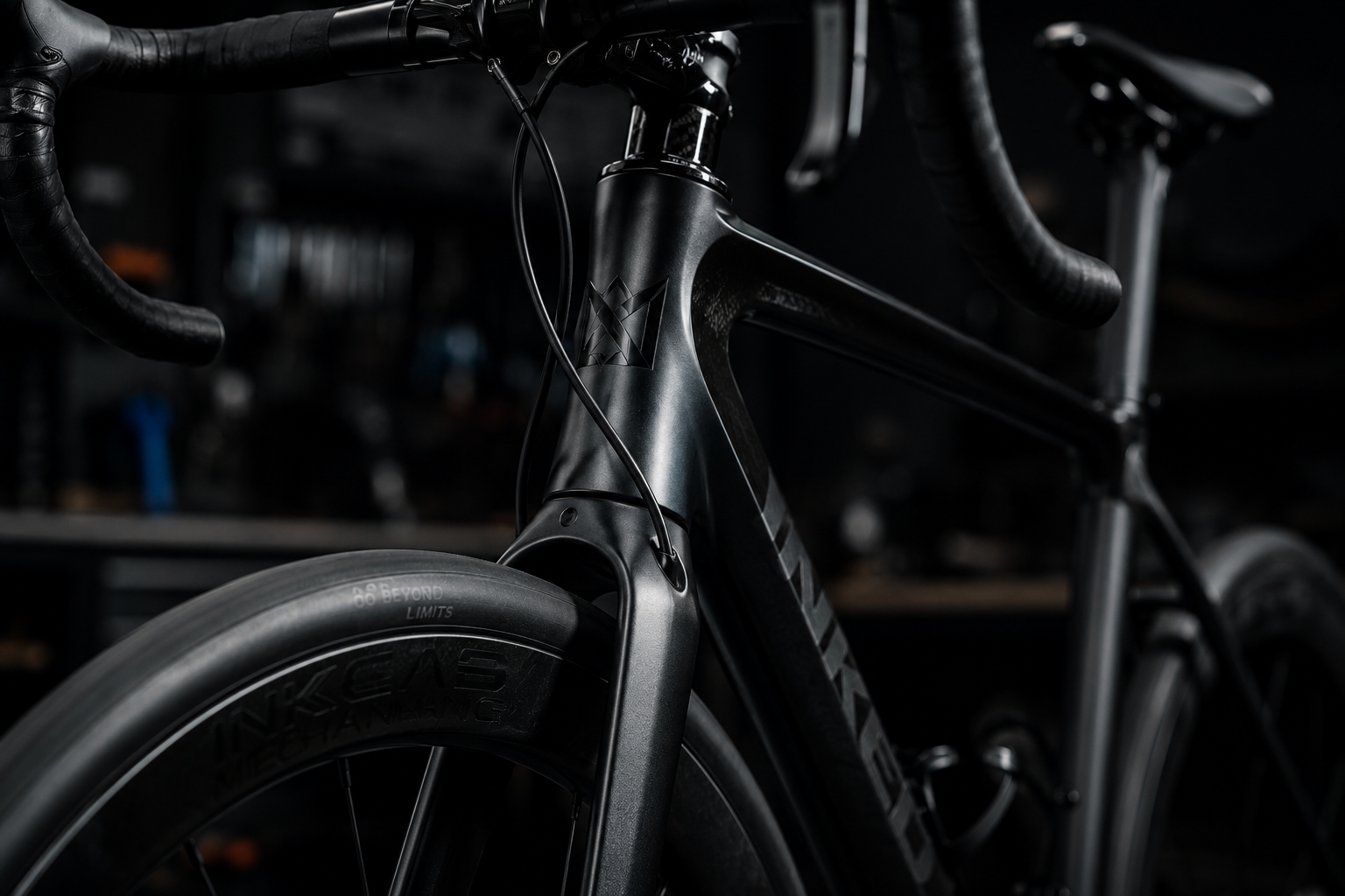 Road bicycle detail